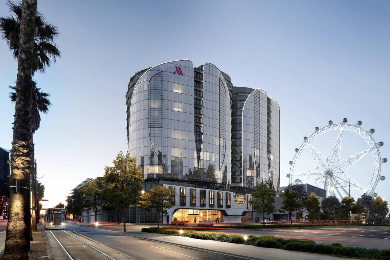 Melbourne Marriott Hotel Docklands المظهر الخارجي الصورة The proposed hotel